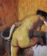 Edgar Degas Balneation painting